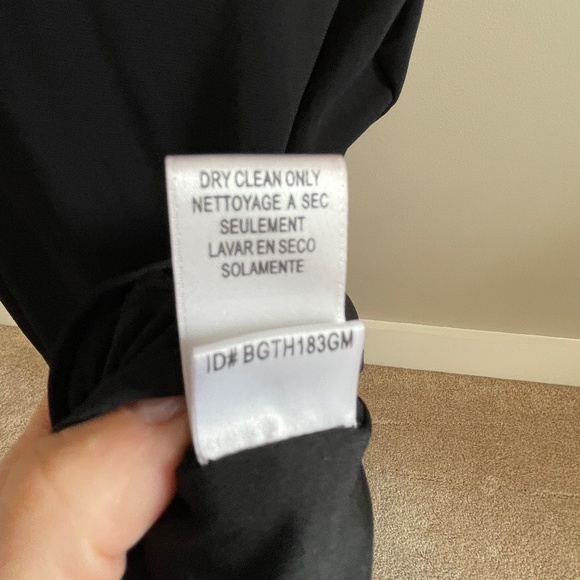 BCBGMaxazria Black Cocktail Dress - Bejeweled & Velvet Halter Neckline - Medium - Picture 10 of 13